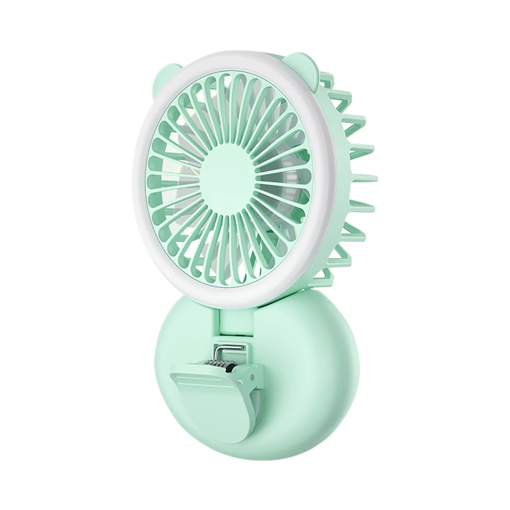 Portable Mini Fan with Light