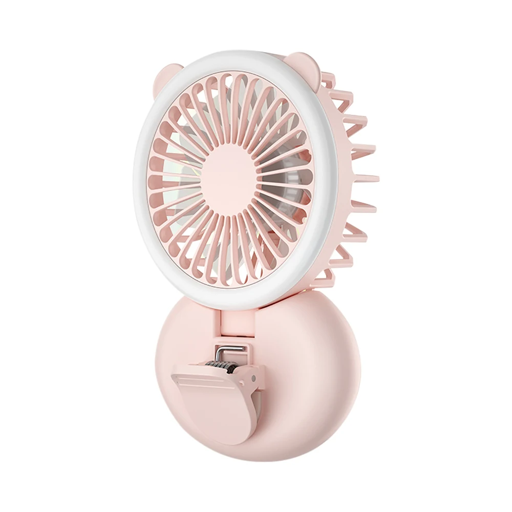 Portable Mini Fan with Light